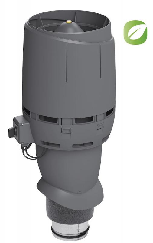 350247 Вентилятор VILPE FLOW ECo 125P (ECo 190) серый