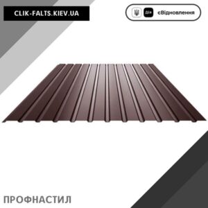 цена Профнастил 8017 цвет по Ral